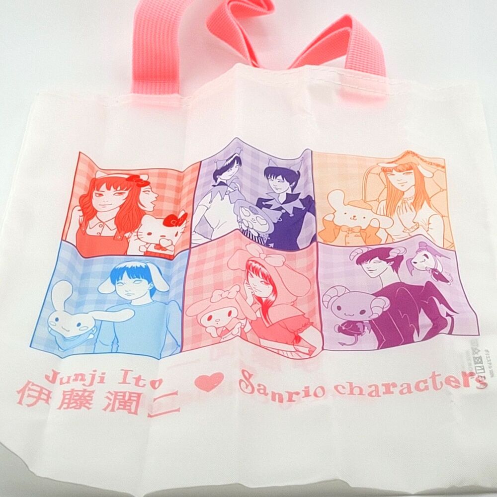 Junji Ito x Sanrio Mimicry Window Grid Mini Tote Bag
